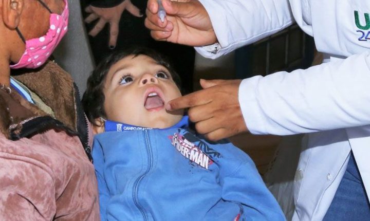 Campanha contra a Pólio e de Multivacinação segue até o dia 30 em todas as unidades de saúde