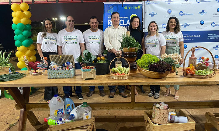 Em parceria com o Sebrae e Sicredi, Nova Alvorada do Sul lançou o Projeto Recicla Verdinho