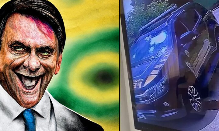 Jagunço de Bolsonaro, Roberto Jefferson atira contra agentes da PF