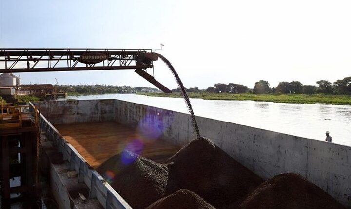 MS elevou exportação de minério para US$ 1,3 bilhão neste ano
