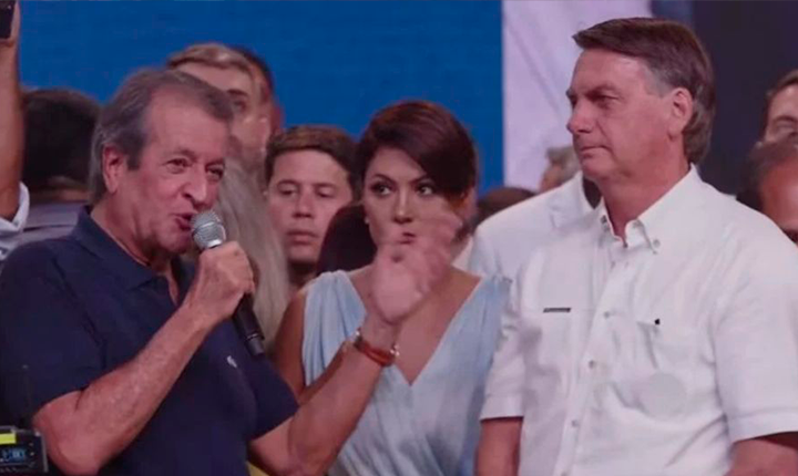 Valdemar Costa Neto escanteia Bolsonaro e lança Michelle à Presidência