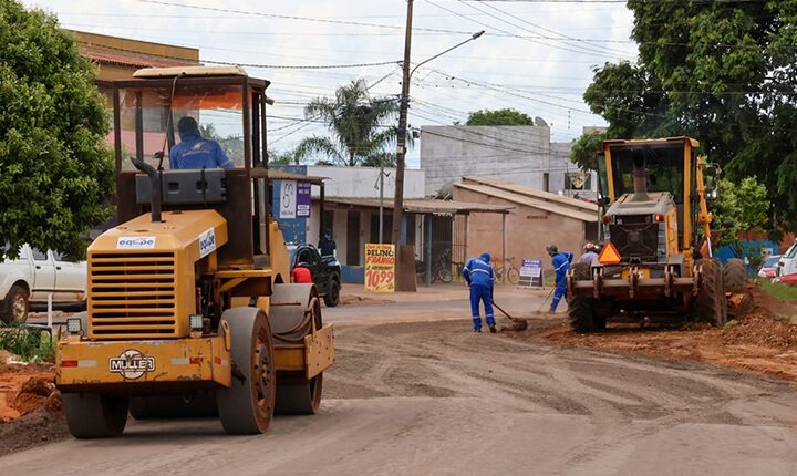 Governo do Estado promove restauração da Avenida Cafezais