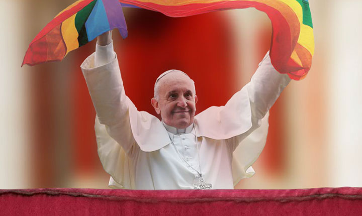 Papa Francisco diz que criminalizar homossexuais “é pecado”