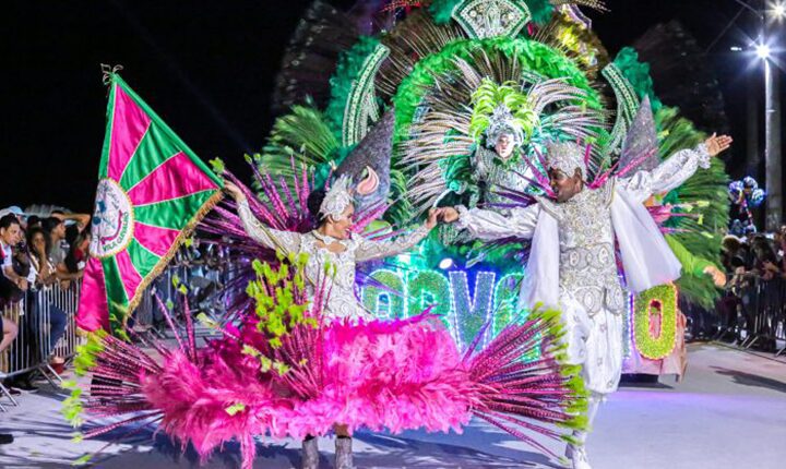 Desfile das escolas de samba de Campo Grande reúne oito agremiações
