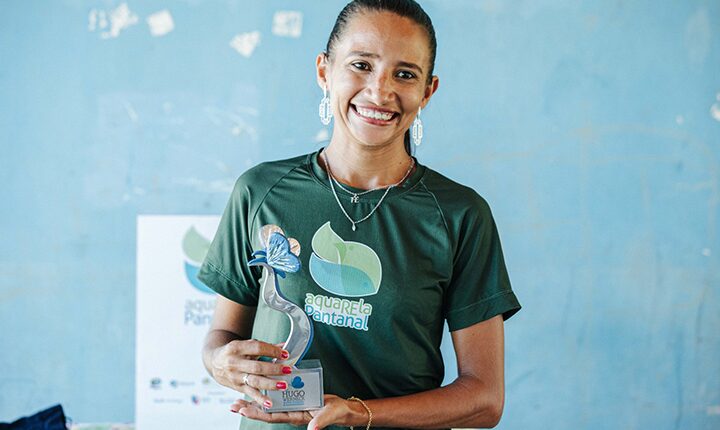 Aquarela Pantanal recebe prêmio de melhor exemplo de mobilização social em prol do meio ambiente