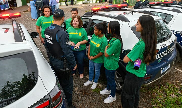 Para promover ambiente escolar seguro, programa da ronda escolar retorna às escolas estaduais e municipais