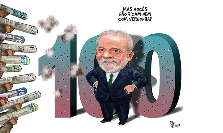 Cem dias de Lula são paraíso diante dos cem de Bolsonaro