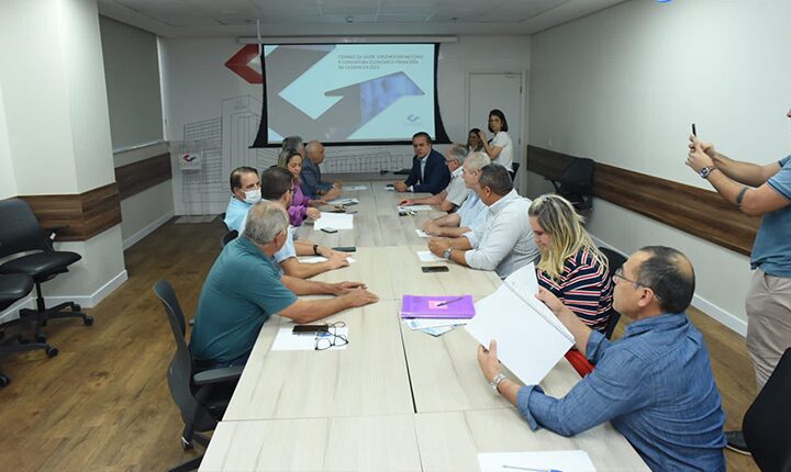 Comissão mista da Assembleia Legislativa visita Cassems para primeira reunião sobre os impactos financeiros da pandemia