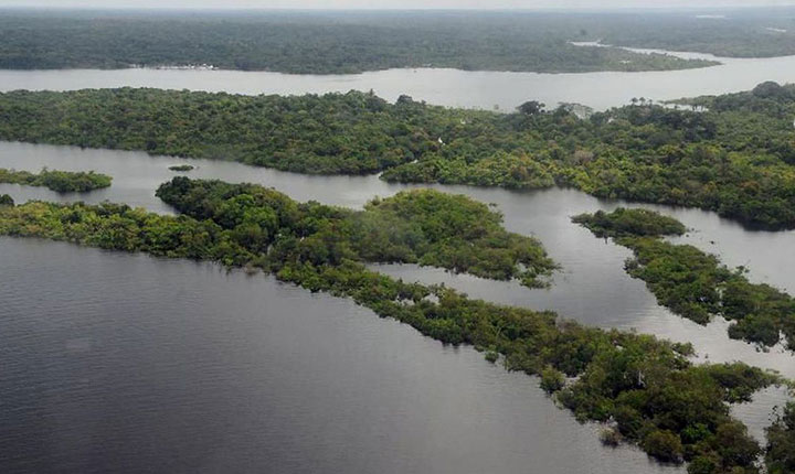 Amazônia perdeu 1 milhão de hectares de superfície hídrica