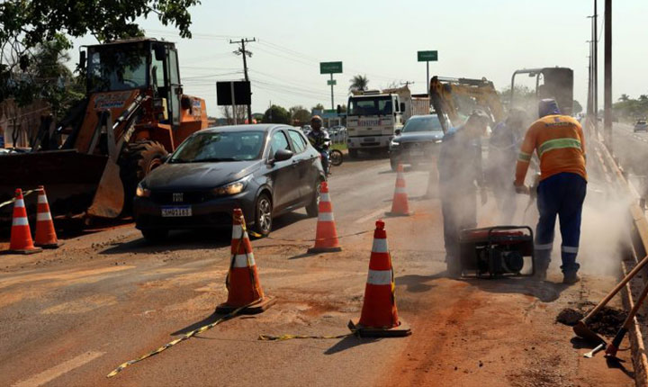 Governo paga 1ª parcela e libera R$ 6 milhões para obras de asfalto em Campo Grande