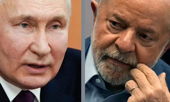 Lula recua e diz que prisão de Putin no Brasil seria ‘decisão da Justiça’