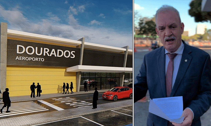 Geraldo Resende intervém e ministro garante recursos para o Aeroporto de Dourados