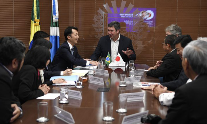 Riedel recebe representantes do Japão e da Índia para estreitar oportunidades de negócios em diversas áreas