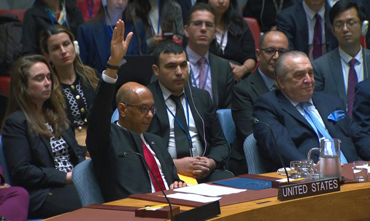 Sós, EUA vetam na ONU reconhecimento da Palestina como Estado independente