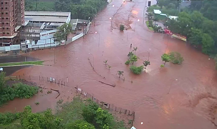 Campo Grande tem quatro pontos críticos de inundação em casos de fortes chuvas