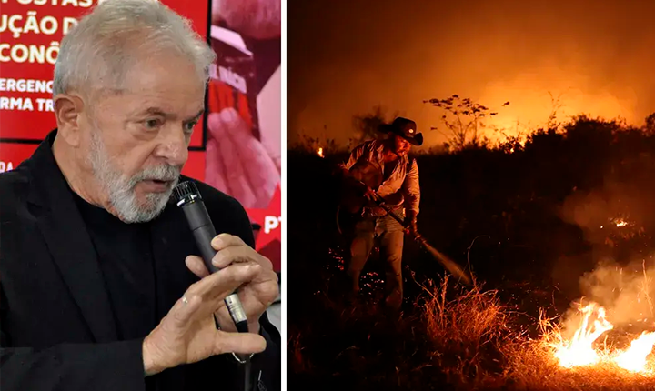 Lula vem a Corumbá na quarta discutir incêndios no Pantanal