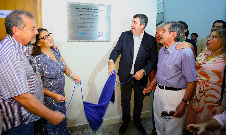 Riedel inaugura Casa da Saúde na região central de Campo Grande