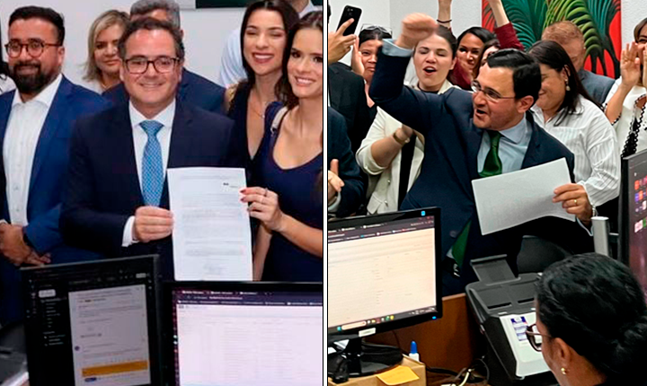 Lucas Rosa registra chapa e disputa com Bito Pereira presidência da OAB