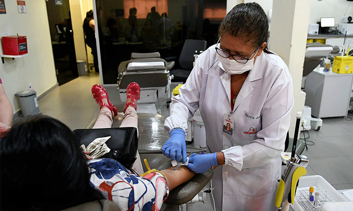 Hemosul alerta para queda nas doações de sangue