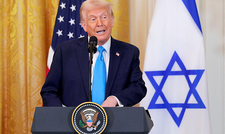 Trump ameaça com limpeza étnica na Palestina