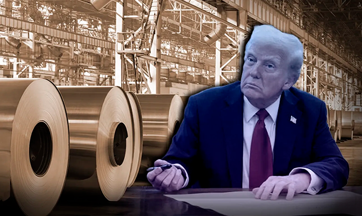Trump confirma sobretaxa ao aço e ao alumínio brasileiros