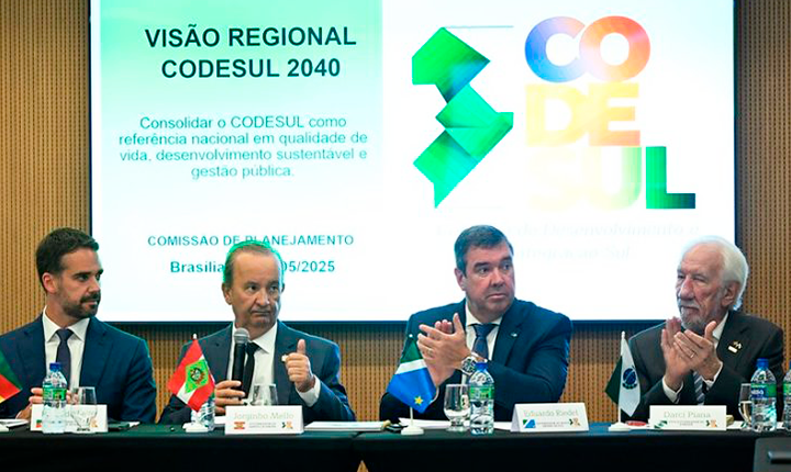 Riedel lidera estratégia de desenvolvimento conjunto com RS, PR e SC