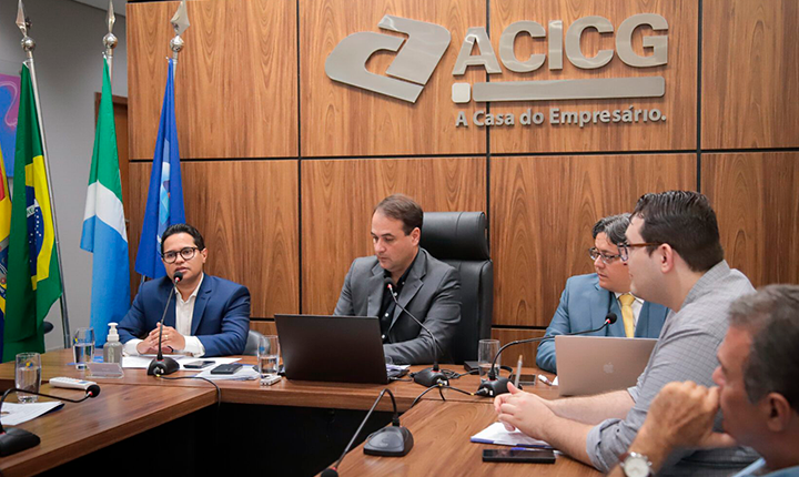 Papy se reúne com diretoria da ACICG para debater sobre o comércio no Centro