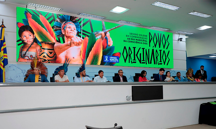 Câmara reconhece pessoas que trabalham pela defesa dos povos originários