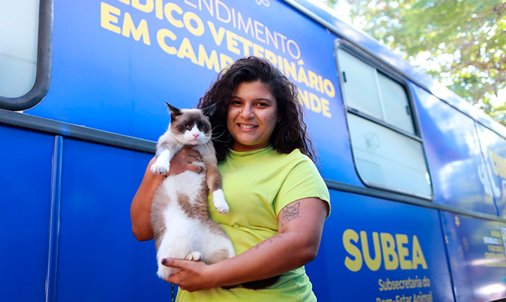 Confira a agenda de maio de atendimento do Consultório Móvel veterinário