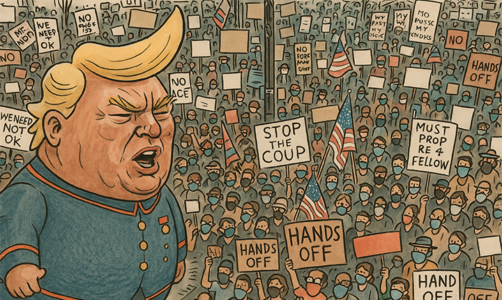 Tarifas de Trump geram pânico econômico e onda de protestos