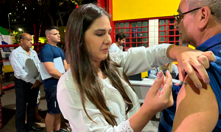 Confira os horários estendidos do drive-thru de vacinação contra Influenza