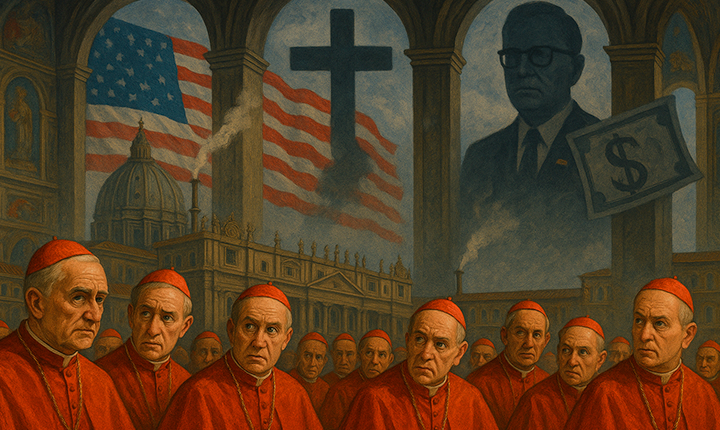 Desinformação trumpista mira sucessores de Francisco