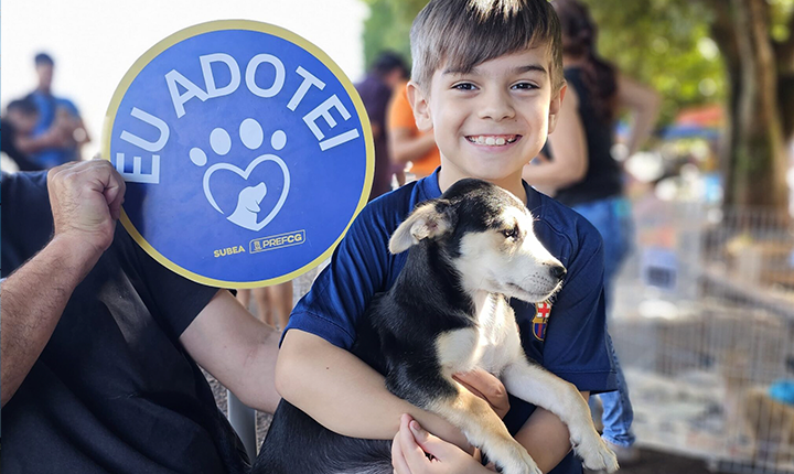 Doação de animais adultos acontece neste domingo na praça da Bolívia