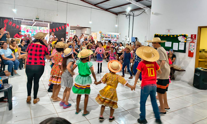 Ong realiza Arraiá dos Amigos para beneficiar crianças carentes