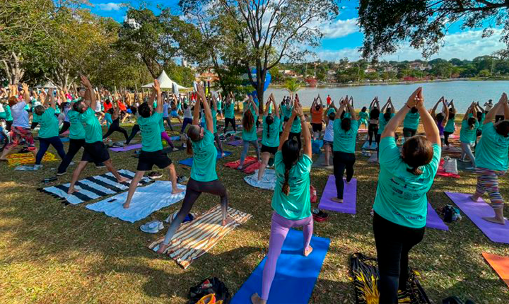 Festival de Yoga acontece neste domingo no Parque das Nações Indígenas
