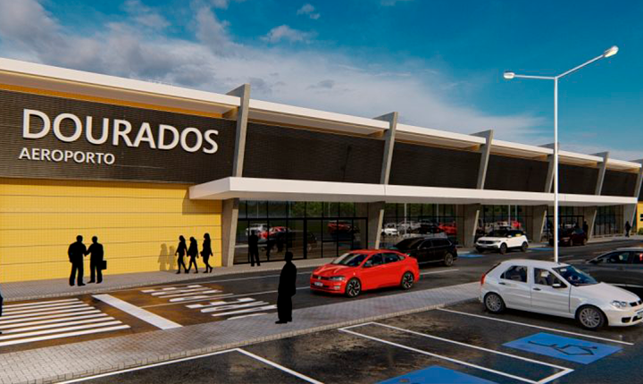 Novo terminal aeroportuário avança em Dourados