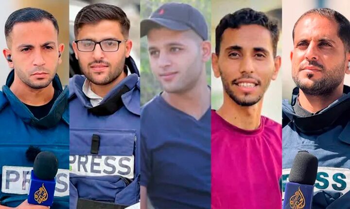 Assassinato de mais seis jornalistas por Israel gera indignação mundial