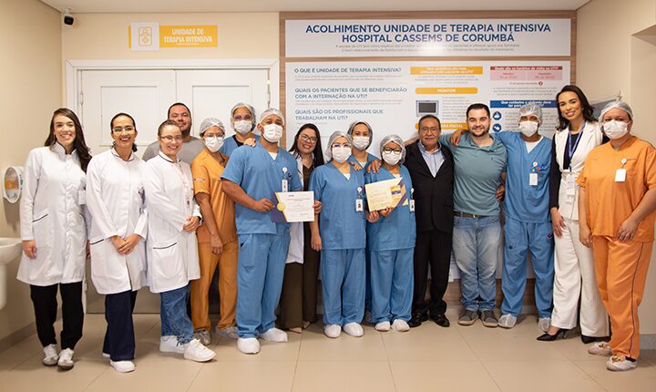 UTI do Hospital Cassems de Corumbá conquista certificação de alta performance