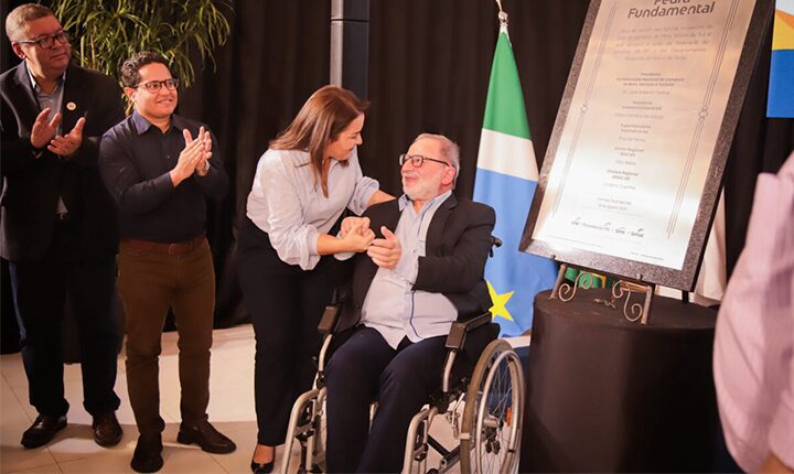 Papy participa do lançamento da nova Escola Sesc e da pedra fundamental do Sistema do Comércio de MS