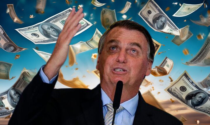 Bolsonaro arrecada R$ 44,3 milhões após tentativa de golpe