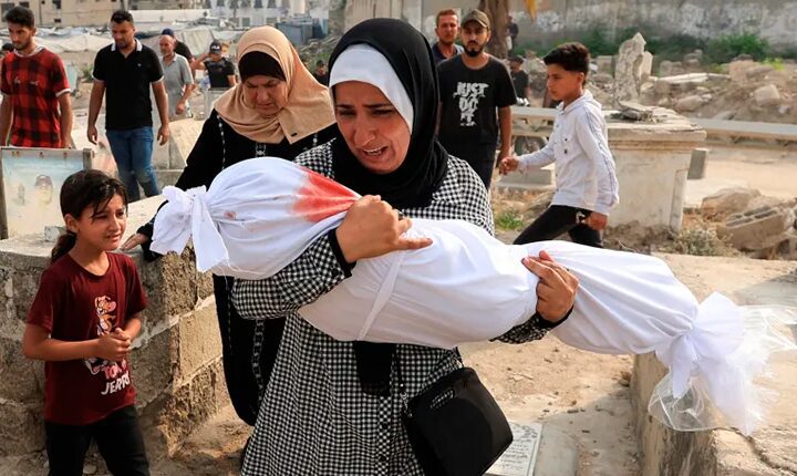 Tanques de Israel avançam sobre civis em Gaza