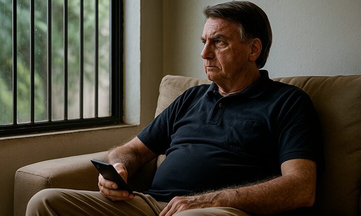Supremo coloca Bolsonaro em prisão domiciliar