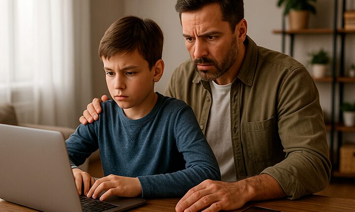 Por que pais devem monitorar os filhos no uso da internet