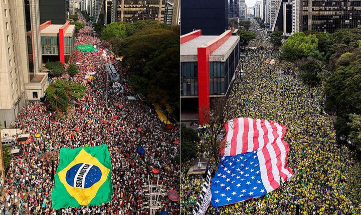 Brasil reconquista sua bandeira e sua indignação