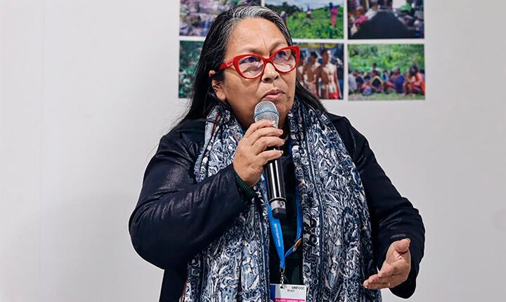‘Demarcar terras indígenas é política para combater mudanças climáticas”, diz Sineia Wapichana