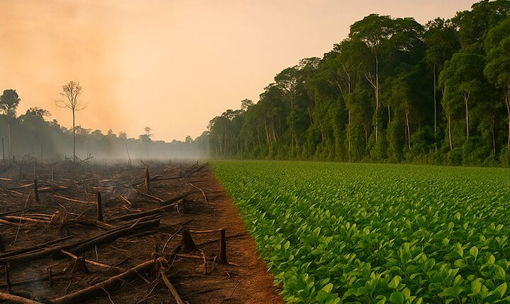 Desmatamento para cultivo de soja volta a assombrar Amazônia