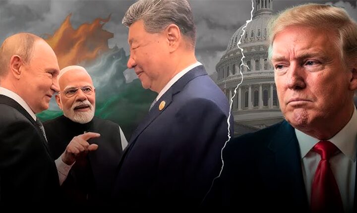 Trump acusa o golpe: China atrai Rússia e Índia para sua esfera