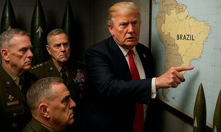 Ameaça militar de Trump afronta a soberania nacional