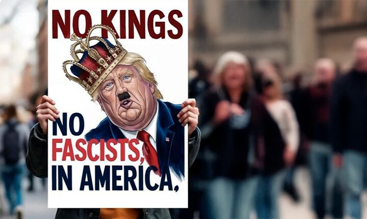 “No Kings”: Multidões tomam as ruas dos EUA contra autoritarismo de Trump