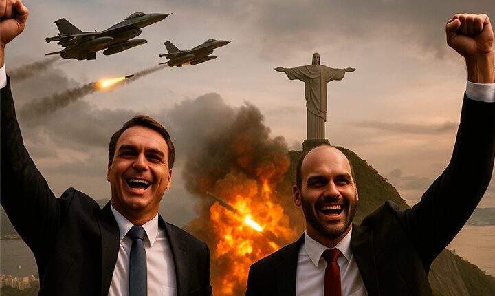 Flávio Bolsonaro sugere ataque militar dos EUA no Brasil e reforça padrão de traição familiar